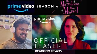 The Marvelous Mrs Maisel Season 4 Teaser Trailer Reaction Review  Rachel Brosnahan  Prime Video [upl. by Eicyak362]