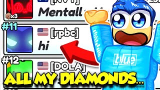 I Donated 3 BILLION DIAMONDS TO My Clan In Pet Simulator 99 [upl. by Millur806]