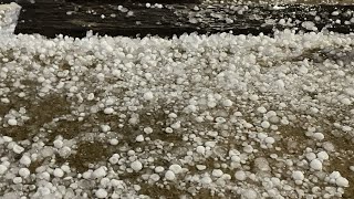 Auto body shop car dealership take action after recent hail in East Texas [upl. by Adnirol]