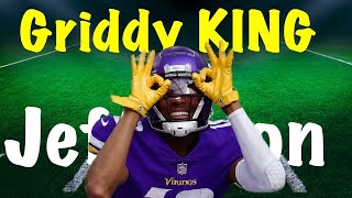 Justin Jefferson  Griddy KING  202021 Highlights ᴴᴰ [upl. by Eidnam]