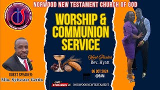 Norwood New Testament COG  6th Oct 2024  Min Gettin [upl. by Adnarem688]