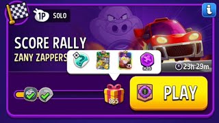 Zany zappers solo challenge865 points score rally solo challengematch masters [upl. by Nytsud]