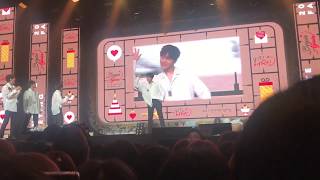 Myungsoo  Random Dances  INFINITE Fanmeeting Begin Again 171229 [upl. by Aekal]