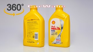 Shell HELIX HX5 15W40 Motor Oil  API SN PLUS API SNCF ACEA A3B3  1Liter  carwahe [upl. by Etsirhc]