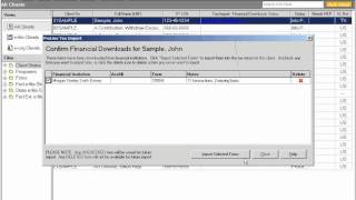 Tax Import Download data into the return [upl. by Stanton]