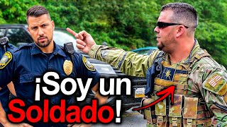 Policías PREPOTENTES Que Fueron Humillados Por SOLDADOS [upl. by Vharat]