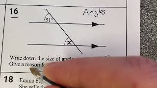 Maths GCSE Foundation Exam questions probability ratio indices angles [upl. by Litsyrk]