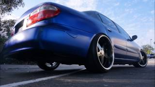 Infiniti Cefiro A33 Plasti dipped Deep Sea Blue [upl. by Alikahs]