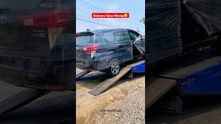 Delivery🚚goes wrong❌ sad status toyota innova 7seater mpv crash wrong [upl. by Esenahs768]