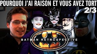 Pourquoi jai Raison et vous avez Tort  Batman Retrospective  Batman et Batman le Défi [upl. by Alcot]