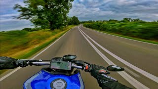 ASMR RIDE New Roads amp Nice Views Yamaha MT09 Part 1  Akrapovic Exhaust  Quickshifter 4K [upl. by Adnolohs]