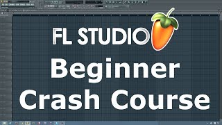 FL Studio Beginner Tutorial How to Make a Song Pt 1 [upl. by Orel]