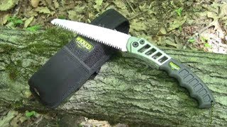 Wicked Tree Gear Tough Hand Saw For Camping  Bushcraft  Survival  Bugout Bags [upl. by Meehar397]