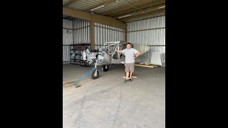 Zenith 750 May update in hangar fitting tail [upl. by Nawaj]