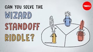 Can you solve the wizard standoff riddle  Dan Finkel [upl. by Schaper]