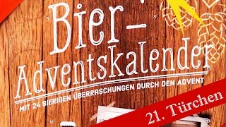 Bier Adventskalender  21 Türchen  MC Wieninger 1813 naturtrüb [upl. by Enihpesoj683]