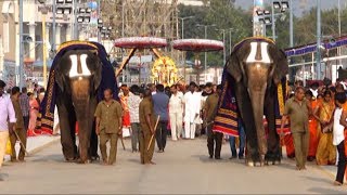 Brahmotsavam Lord Venkateswara Swamy Bhag Savari Tirumala [upl. by Mathilde]