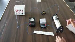 Practical01 Resistance per unit length of the wire [upl. by Peedus]