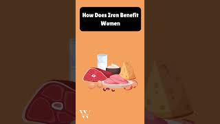 How Does Iron Benefit Women iron irondeficiency womenshealth [upl. by Ewer227]