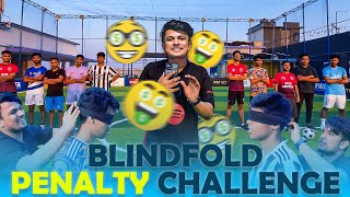 Blindfold Penalty Challenge  Winner gets 5000 TK  Football Challenge Game at Aero Turf [upl. by Eob128]