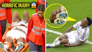 Eder Militao CRAZY Injury against Osasuna 🤕 [upl. by Cob]