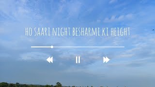 Besharmi ki heightlyrics videoMain tera hero [upl. by Raclima]