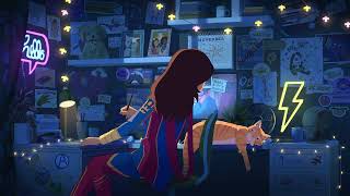 The Marvels x Lofi Girl  Relax amp Study wMs Marvel  1 Hour lofi version [upl. by Saenihp]