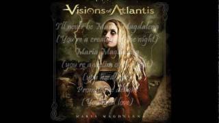 Visions Of Atlantis  Maria Magdalena lyrics on screen [upl. by Hurty]