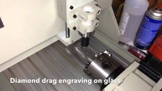 Champagne Glass Engraving [upl. by Hilel481]