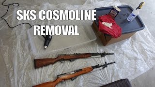 Yugo 5966 SKS Cosmoline Removal [upl. by Sprage]