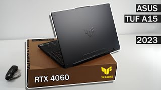 Unboxing Asus TUF A15 2023 Gaming Laptop with NVIDIA RTX 4060 amp AMD Ryzen R77735HS ASUS [upl. by Salisbarry]