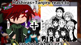 🌈✨️HashirasTanjiro react to random tiktoks✨️🌈pt 35k special♡ [upl. by Hubsher]