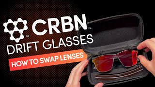 How to Swap Lenses on CRBN Drift Glasses  StepbyStep Guide [upl. by Akinnor]