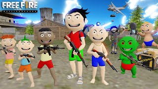 Bittu Sittu in Free Fire Max Game  Free Fire Cartoon Comedy Video  Free Fire 3D Animation [upl. by Sampson]