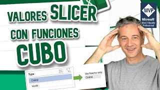 Obtén los valores seleccionados en un Slicer Excel 2024 [upl. by Idnahk]