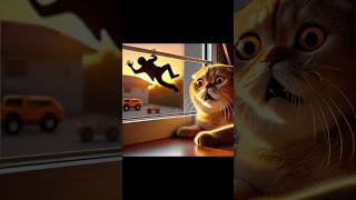 【prank on cat】 animal アニマル cat ai artshortsprank [upl. by Eileen]