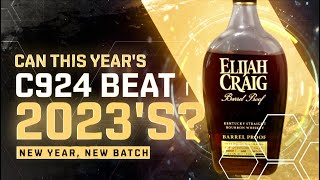 Can C924 Top Last Years C923 Elijah Craig Barrel Proof Impresses Again [upl. by Aydan]