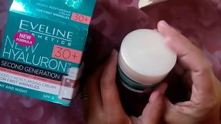 Eveline new Hyaluron cream review Should you buy it [upl. by Yraek]