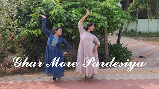 Ghar More Pardesiya  Dance Cover  ❤ 🌼 [upl. by Ttenyl]