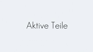 Aktive Teile  Installationstechnik  Begriffserklärung [upl. by Locke755]