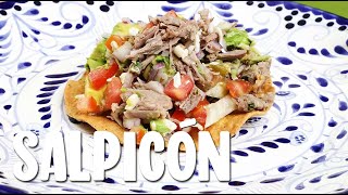 How to Make Salpicón  Easy Mexican Shredded Beef Salad [upl. by Bezanson]