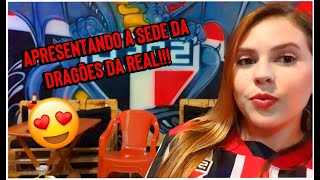 TOUR  Sede da Torcida Dragões da Real [upl. by Ymmik688]