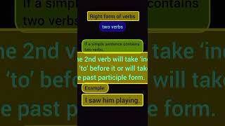 Right form of verbs  English with KHOKON [upl. by Poppo430]