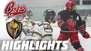 Fredericton Caps Charlottetown Knights  NBPEIMU18HL [upl. by Daryl]