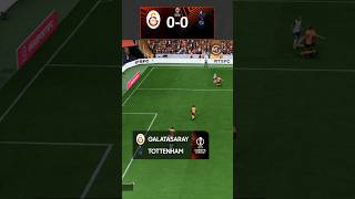 Galatasaray Tottenham  Avrupa Ligi 4 Hafta  FC 25 gs galatasaray europaleague [upl. by Lang]