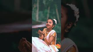 Pallivaalu bhadravattakam Malayalam little girl song status okva Kerala tamil status girls [upl. by Annayak444]