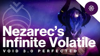 Destiny 2 Infinite Volatile  Nezarecs Sin Build  Season of Defiance [upl. by Nivlak303]