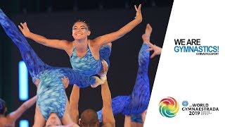 2019 World Gymnaestrada – Four vibrant national performances – We are Gymnastics [upl. by Leavelle47]