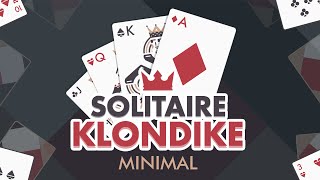 Solitaire Klondike Minimal  Nintendo Switch Release Trailer Hook Games [upl. by Sekofski]