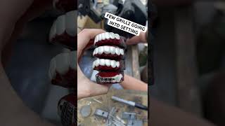 More Grillz Going Into Setting  MoissaniteBazaarcom [upl. by Beller]